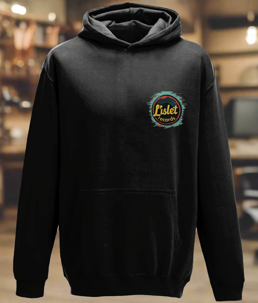 The luxurious LISLET RECORDS "CLASSIC LOGO" HOODIE showcases a stunning back print and a timeless logo. A must-have for any hoodie connoisseur, this piece boasts a 80% ring spun cotton/20% polyester blend and 280gsm weight.