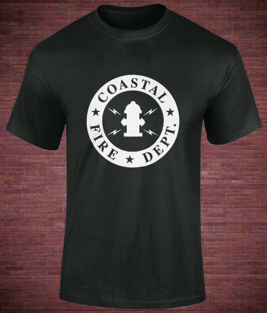 COASTAL FIRE DEPT "LOGO" T SHIRT